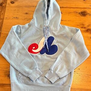 Light Blue Montreal Expos Hoodie